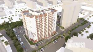 1-к квартира, строящийся дом, 43м2, 11/14 этаж